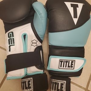 Gel Title Boxing Gloves